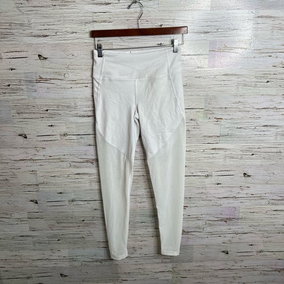Victoria's Secret Pants - Victoria sport white leggings athletic mesh size small